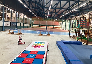 Salle de jeux et de sport © Sportzentrum Grindelwald