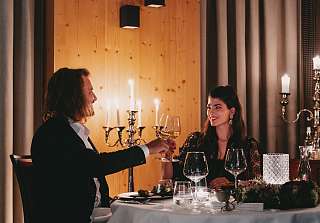 Abendessen im Restaurant Ambience