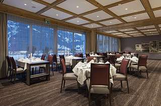 Restaurant Ambiance im Sunstar Hotel Grindelwald