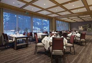 Restaurant Ambiance im Sunstar Hotel Grindelwald
